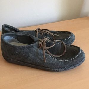 Men’s SeaVees gray blue wallabee moccasin size 9.5